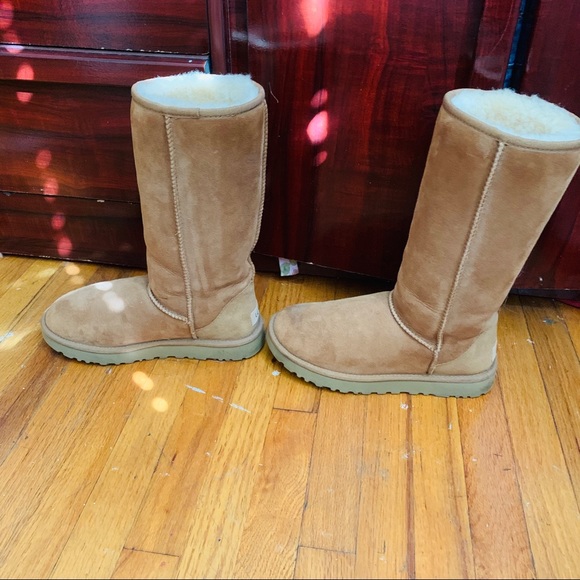 Chestnut tall ugg II boots - Picture 3 of 8